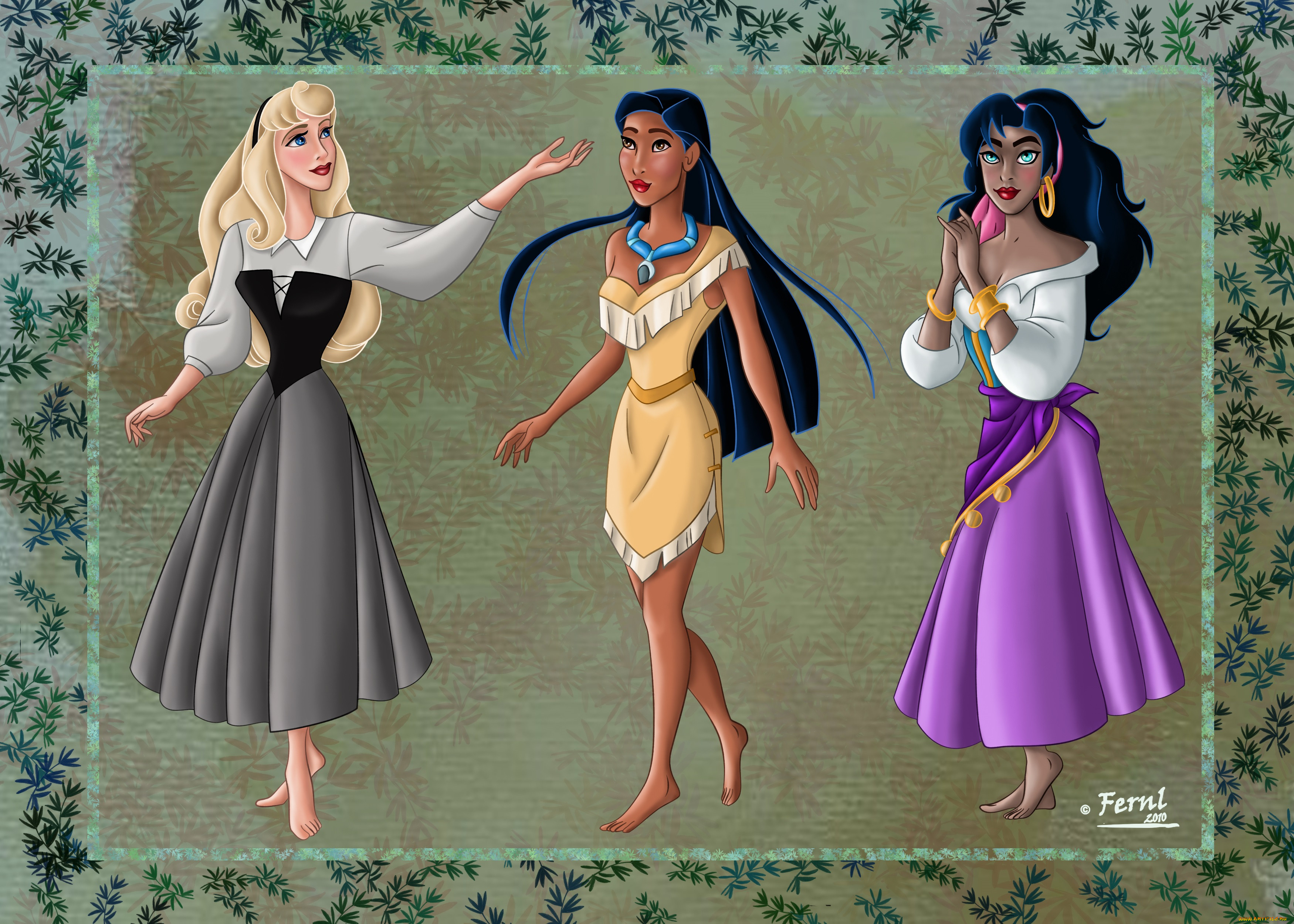 , disney`s, princess, 